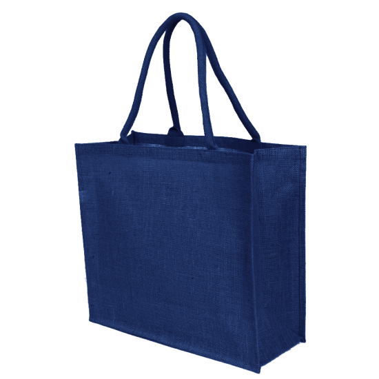 Сумка из джута Caravan Jute, размер 36*40*21 см, темно-синяя Сумка из джута Caravan Jute, размер 36*40*21 см, темно-синяя