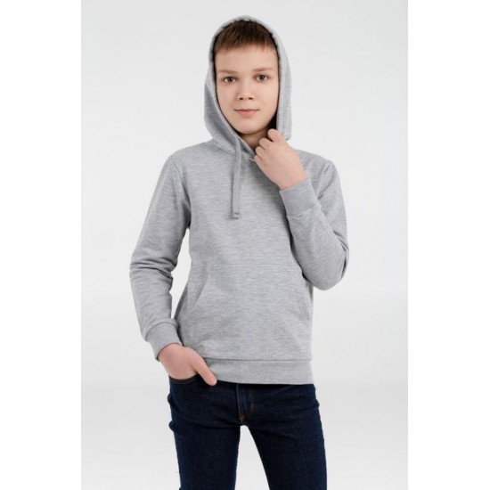 Толстовка с капюшоном детская Kirenga Kids, серый меланж