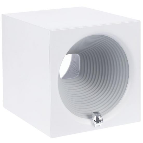 Bluetooth-колонка с подсветкой Volumetric, белая Bluetooth-колонка с подсветкой Volumetric, белая