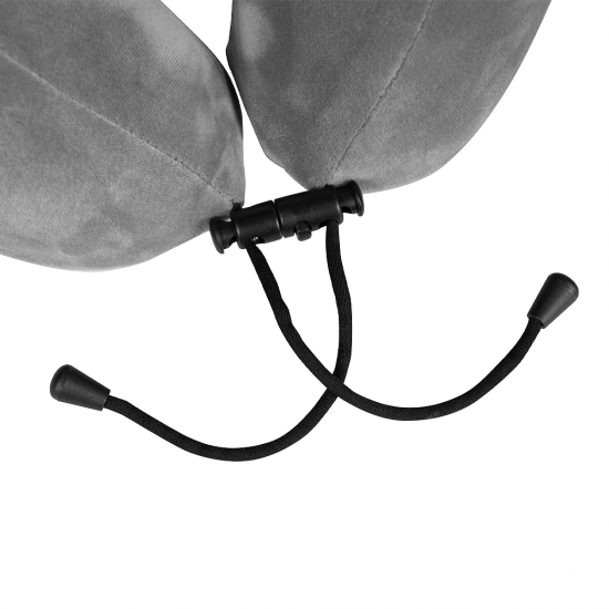 Подушка дорожная Comfort Travel Memory Form, темно-серая Подушка дорожная Comfort Travel Memory Form, темно-серая