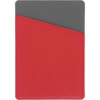 Картхолдер Dual, серо-красный Картхолдер Dual, серо-красный