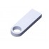 USB 3.0-флешка на 128 Гб с мини чипом и круглым отверстием, белый
