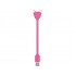 USB-переходник XOOPAR Y CABLE, розовый