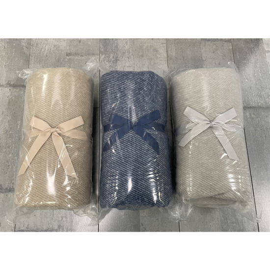 Плед акриловый Super Soft Nature размер 120*160 см, бежевый, плотность 450гр/м2 Плед акриловый Super Soft Nature размер 120*160 см, бежевый, плотность 450гр/м2