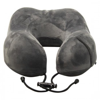 Подушка дорожная Сomfort Memory Form Easy Travel, темно-серая Подушка дорожная Сomfort Memory Form Easy Travel, темно-серая