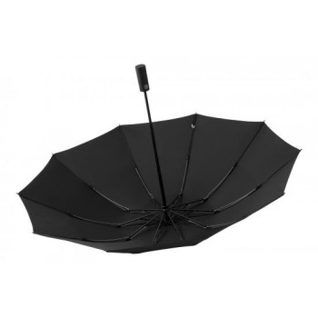 Зонт складной автоматический с плавным закрытием Forest Sunderland Reverse,  диаметр 117 см, 10 панелей,  в подарочной коробке, черный