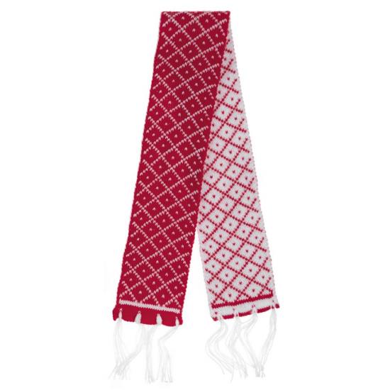 Вязаный шарфик Dress Cup, красный Вязаный шарфик Dress Cup, красный