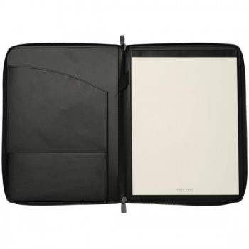 Папка Tire с блокнотом А4, черная Папка Tire с блокнотом А4, черная